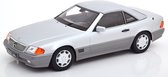 Mercedes-Benz 500SL 1993 (Zilver) (30 cm) (Limited Edition 1 of 1000 pcs.) 1/18 KK Scale {Modelauto Schaalmodel Miniatuurauto}