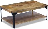 vidaXL Salontafel mangohout 100x60x38 cm