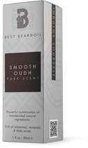 Baardolie Smooth Oudh 30ml - Baardverzorging - Geparfumeerd - met Doseerpomp - Voor Gevoelige Huid - Best Beardcare Baard Rituals