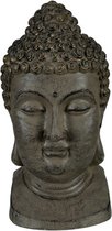 Boeddha Hoofd Bruin 50cm - Tuinbeeld - Tuinbeeld Boeddha  - Buddha hoofd Bruin - Buddha hoofd - Buddha beeld - Buddha - Boeddha beeld - Boeddha hoofd