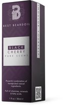 Baardolie Black Cherry 30ml - Baardverzorging - Geparfumeerd - met Doseerpomp - Voor Gevoelige Huid - Best Beardcare Baard Rituals