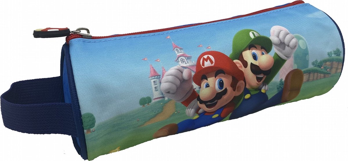 Trousse scolaire ronde Super Mario