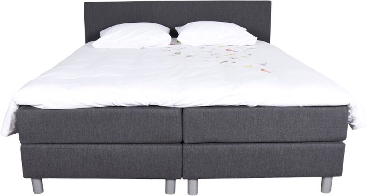 Slaapdirect Boxspring Suite 07 90x200 | Complete set, inclusief hoofdbord + matras + topper