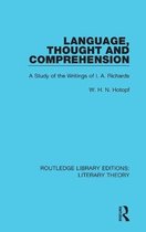 Language, Thought and Comprehension