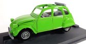 Citroën 2CV (Open roof) (Groen) (9cm) 1:43 Verem - Modelauto - Schaalmodel - Miniatuurauto