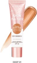 L'Oréal Skin Paradise Tinted Water-Cream - 01 Deep