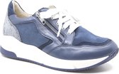 Verhulst 1333-66-183 3284, Blauw combi sneaker wijdte K