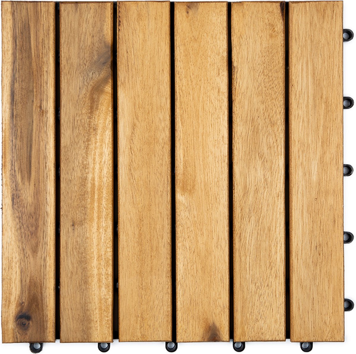 NAIZY houten terrastegels 30x30cm WPC terrasplanken kunststof