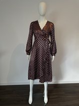 Jurken voor vrouwen | jurk boho | wikkeljurk | dames | print | maat 38