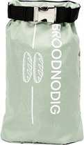 BROODNODIG® - Herbruikbare Boterhamzak - van 100% Gerecyclede PET-flessen - Ideaal als Diepvrieszakjes - Lunchzak - Herbruikbaar Boterhamzakje - Foodwrap - Lunchbox - 30x20cm - Pas