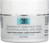 Admire My Skin - Dierproefvrij - Seaweed & Hyaluronic Acid Ultra Moisturizing Jelly Beauty Mask - 99% natuurlijk - 60 ml