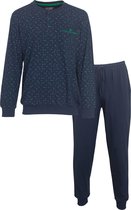 Paul Hopkins Heren Pyjama Blauw PHPYH2109A - Maten: XXL