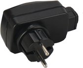 Acculader Dual 30W 12V Z/Snoer