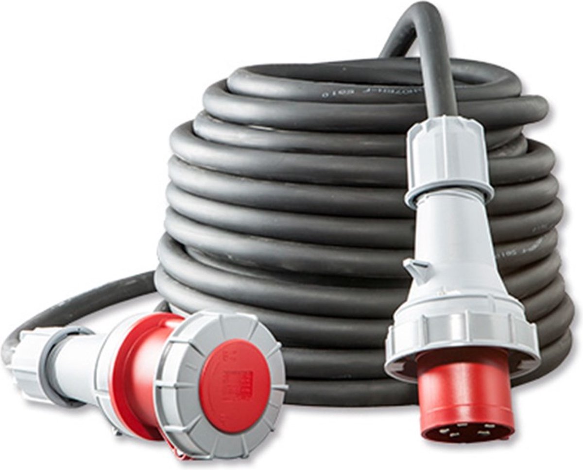 Keraf 104768 Aansluitsnoer - 5x4,0mm - 25m
