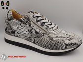 Helioform dames sneaker, zwart/wit H312 , maat 38