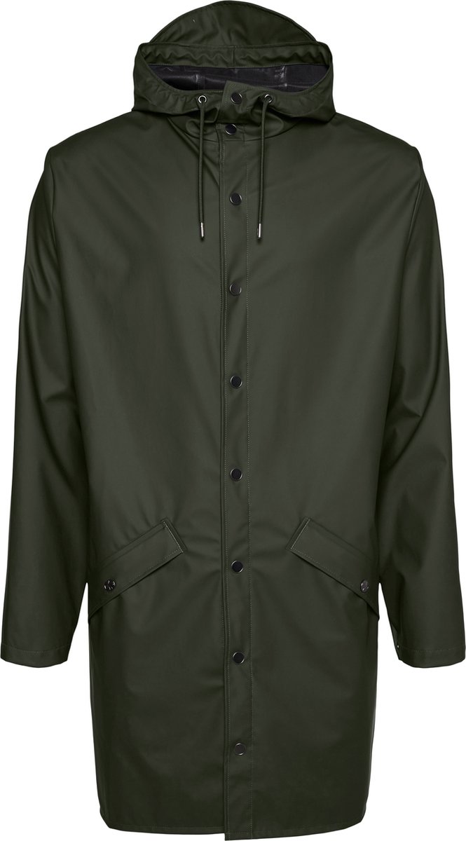Rains Long Jacket Unisex Jas - Maat M