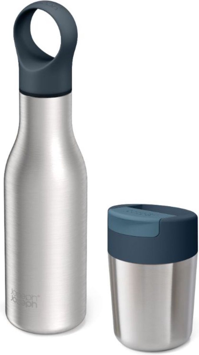 Reisbeker en Waterfles, Set van 2 - Joseph Joseph