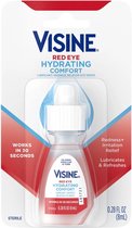 Visine Red Eye Hydrating Comfort - Oogdruppels Tegen Rode Ogen, Droge Ogen, Branderige Ogen & Geïrriteerde Ogen - 1x8ML ✉️