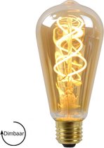 LED Lamp E27 | Edison | amber | 4W | 2500K | Ø58