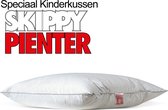 Skippy Pienter | Uniek kinderkussen Non-Allergisch | Speciaal kinderkussen voor kinderen vanaf 2 tot 7 jaar | 60x70cm buikslapers