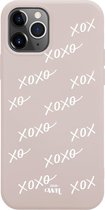 xoxo Wildhearts case voor iPhone 12 Pro - XOXO XL Beige - xoxo Wildhearts Case