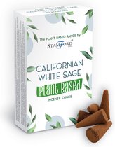 Plantaardige Wierook kegels - Californische Witte Salie - Ongeveer 60 Stuks