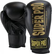Super Pro Combat Gear Champ SE (kick)bokshandschoenen Zwart/Goud 16oz