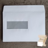 Digitale C5 Envelop met venster links (162 x 229 mm) - 90 grams met stripsluiting - 500 stuks