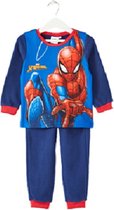 Spiderman pyjama - fleece - donkerblauw - 98 cm - 3 jaar