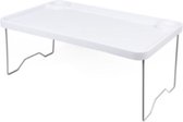 Benson Opklapbare tafel wit - 57x35x23 cm