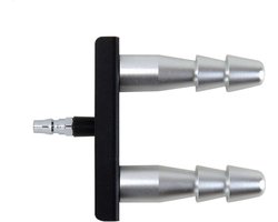 Hismith Dubbele Vac U Lock Adapter Quick Air Connector Geschikt voor Doc Jonhson