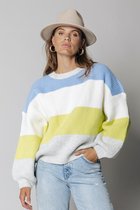 Colourful Rebel Olivia Trui Multicolor Dames - Katoen - M