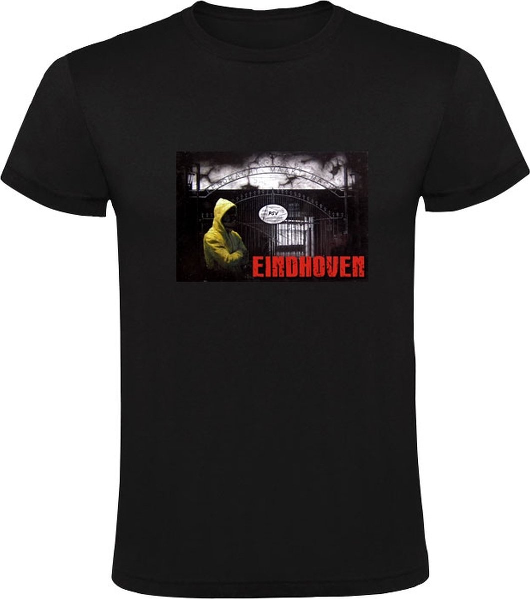Stadionpoort Heren t-shirt | 040 | voetbal | grappig | cadeau | Zwart