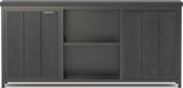Cod collection 2 door black sideboard 180x40x85-cmsb001blc