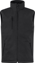 Clique Padded hoody softshell bodywarmer zwart 4xl