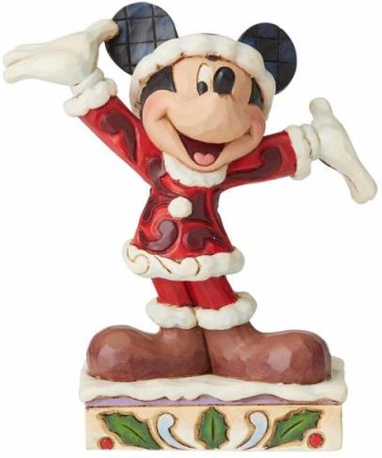 Disney beeldje - Traditions collectie - Tis a Splendid Season - Mickey  Mouse - Kerst /... | bol.com