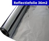 VH Aluminium Reflectiefolie - 120cmx30m - 36m2 - schimmelwerend - damp remmend