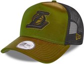 New Era LA Lakers Hypertone Green A-Frame Trucker Cap