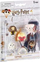 Harry Potter - Potlood Toppers 5-Pack - Sirius Black - Dobby - Harry Potter - Hedwig - Luna Lovegood