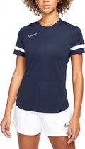 Nike - Academy 21 Top Short Sleeve - Blue Footbal shirt ladies -L