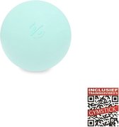 Gymstick Vivid Myo Ball - 6 cm - Turquoise - Met Online Trainingsvideo's