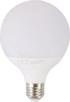 Aigostar - LED lamp E27 - G95 - 15W vervangt 83W - 3000K warm wit licht