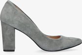 Tango | Betney 1-e mid grey suede pump - straight heel/sole | Maat: 41