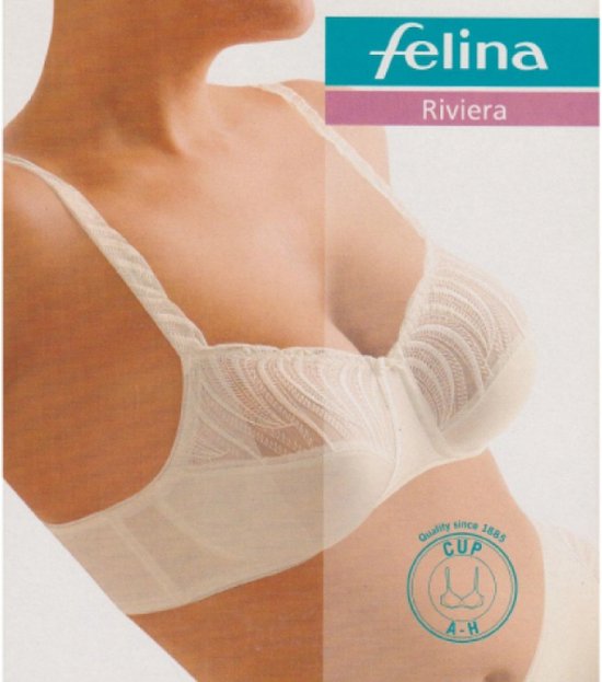 Felina – Riviera – BH zonder Beugel – 345 - Vanille - D90/105