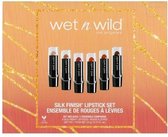 Wet n Wild Silk Finish Lipstick Set - Geschenkset - Lippen - 6 kleuren