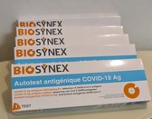 BioSynex antigeen- corona test-sneltest-zelftest-per 5 stuks-