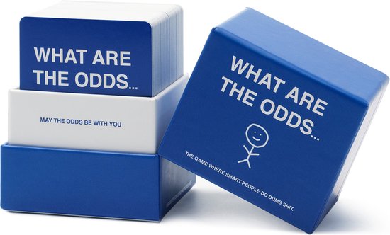 Thumbnail van een extra afbeelding van het spel What Are The Odds - Drinking Game - 130 Cards Game - English
