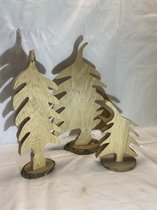 Dennenboom - 3 stuks - Kerst Decoratie