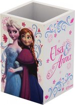 Disney Frozen Houten Pen Houder - Elsa en Anna -Pennenbakje - Pennenhouder