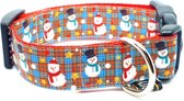 Halsband hond -  KERST - Snowman - S (20-40 cm)